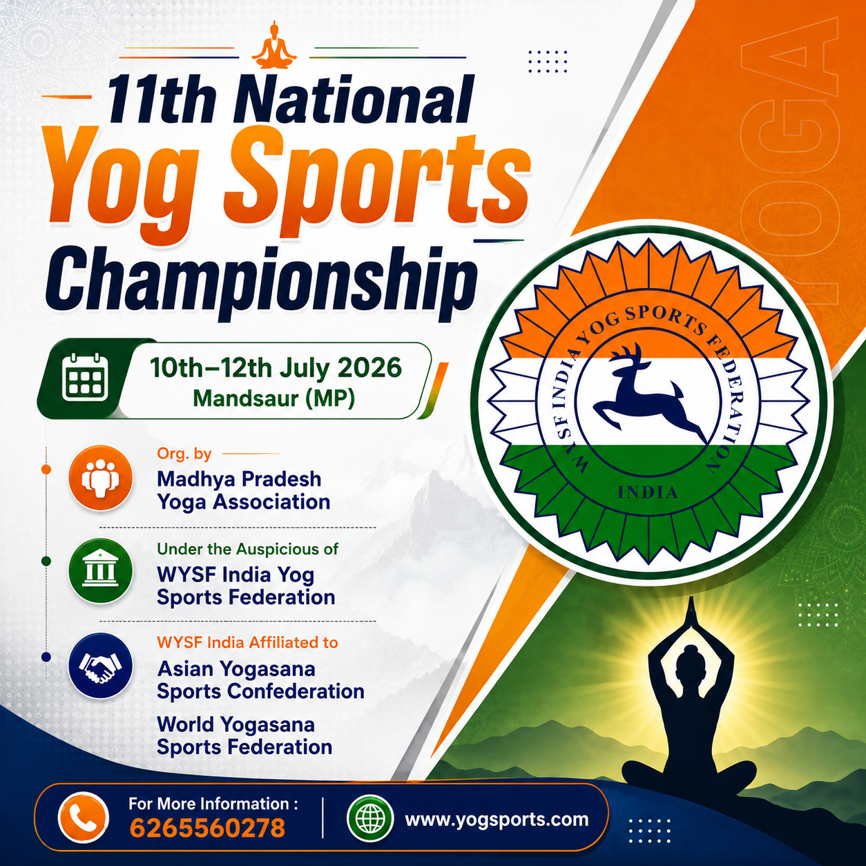 10th National Yog Sports Championship